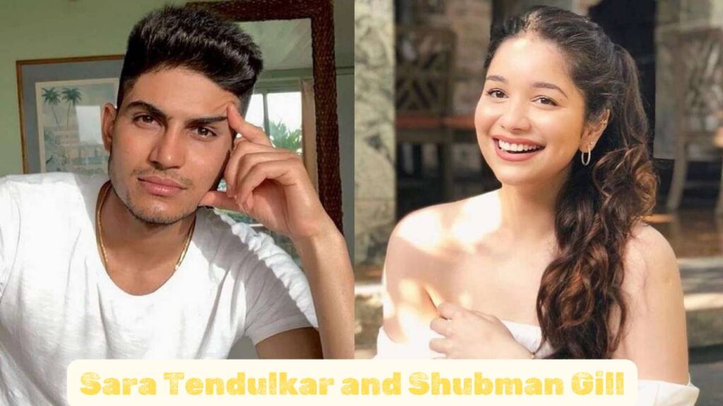 Image of Sara Tendulkar and Shubman Gill